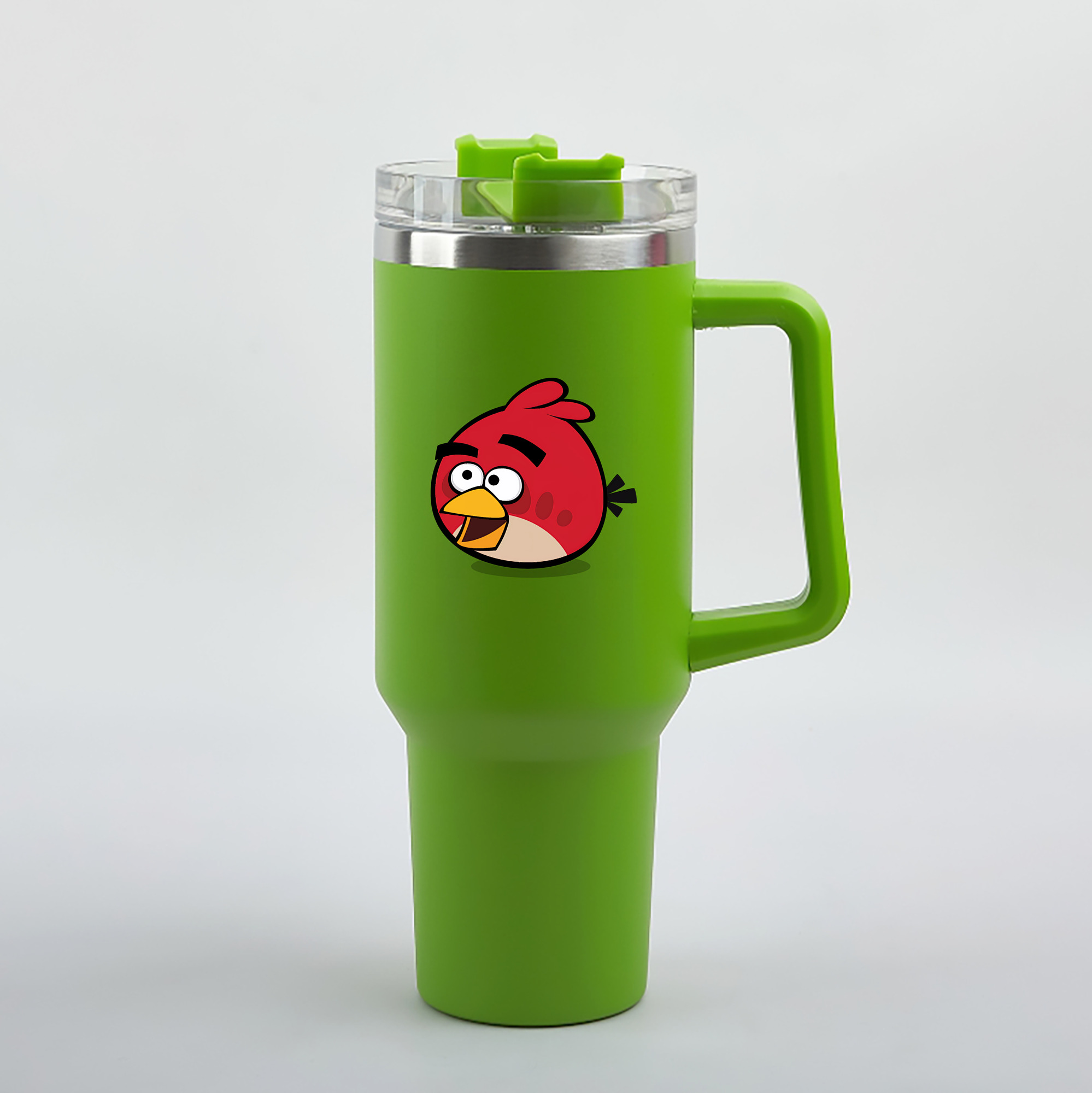 （画像用） Angry Birds アングリーバード 1200mL車用タンブラー（カラープリント）
